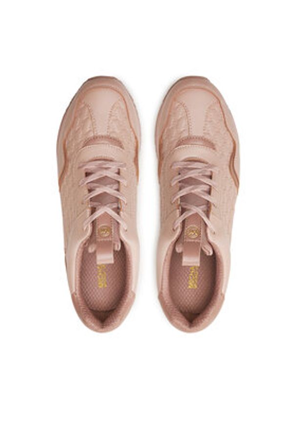 MICHAEL Michael Kors Sneakersy Raina Trainer 43T4RNFSBL Różowy. Kolor: różowy. Materiał: skóra