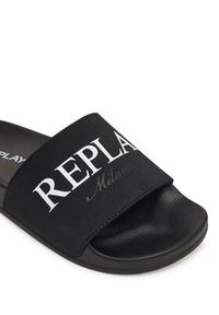 Replay - REPLAY Klapki GWF1B .000.C0055T Czarny. Kolor: czarny. Materiał: syntetyk #3