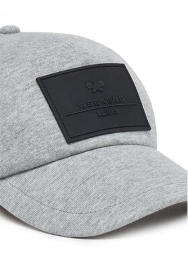 Weekend Max Mara Czapka z daszkiem Alloro 2515571064 Szary. Kolor: szary. Materiał: bawełna