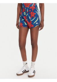 Adidas - adidas Szorty sportowe Farm Rio Pacer KD4625 Niebieski Loose Fit. Kolor: niebieski. Materiał: syntetyk #1