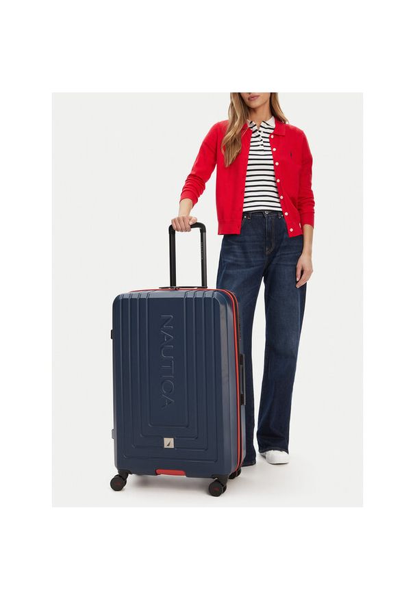 Walizka duża Nautica. Kolor: niebieski
