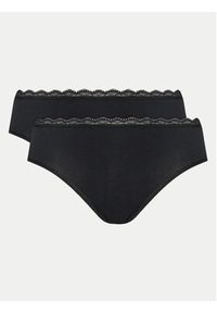 Triumph Komplet 2 par fig klasycznych Feel Of Cotton 10225011 Czarny. Kolor: czarny. Materiał: bawełna #5