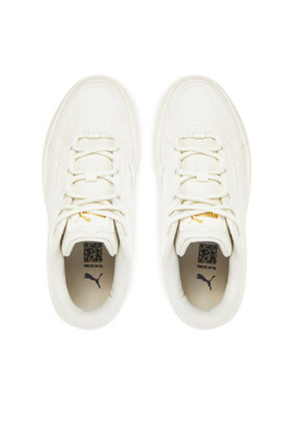 Puma Sneakersy Karmen X-TRA 400369 04 Écru. Kolor: kremowy. Materiał: skóra