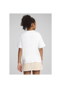 Puma - Młodzieżowa koszulka Essentials Boxy PUMA White. Kolor: biały. Sport: joga i pilates