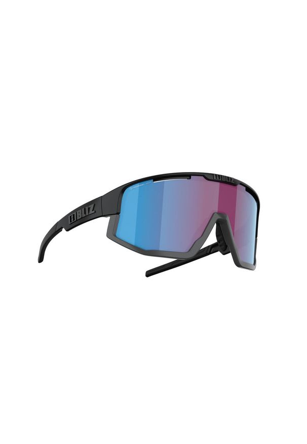 BLIZ - Okulary przeciwsłoneczne rowerowe dla dorosłych Bliz Fusion Nordic Light Black. Kolor: czarny, fioletowy, wielokolorowy