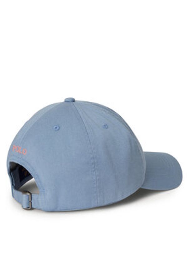Polo Ralph Lauren Czapka z daszkiem 3,23786E+11 Błękitny. Kolor: niebieski. Materiał: bawełna
