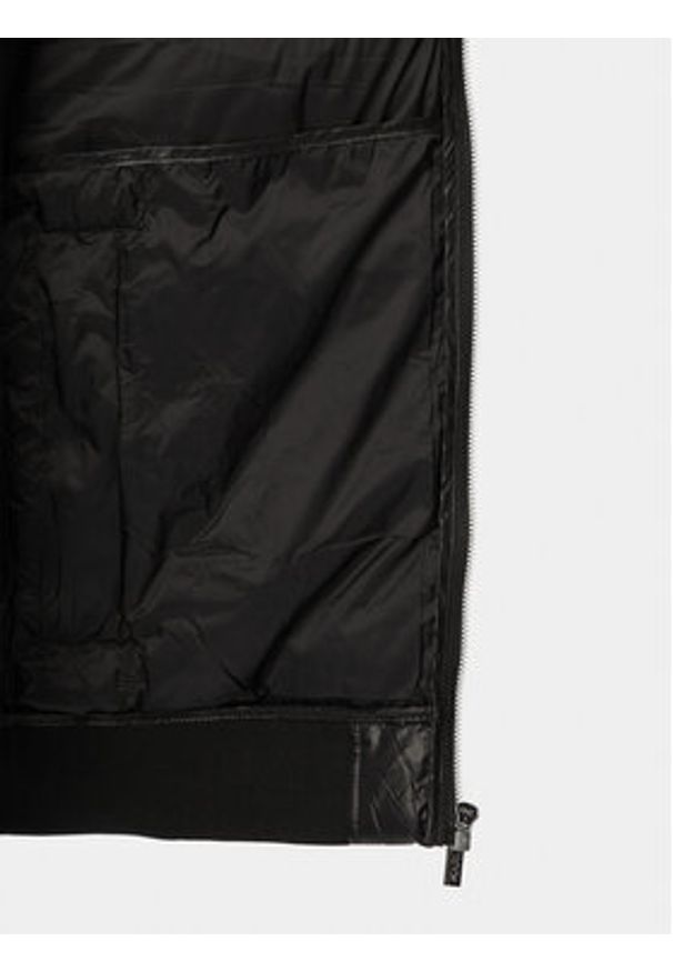 Karl Lagerfeld - KARL LAGERFELD Kurtka zimowa 505023 563590 Czarny Regular Fit. Typ kołnierza: dekolt w karo. Kolor: czarny. Materiał: syntetyk. Sezon: zima
