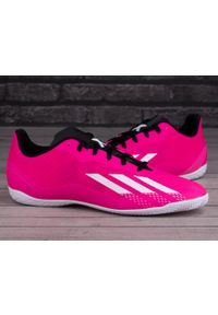 Buty męskie do piłki noznej Adidas X SPEEDPORTAL.4 IN. Kolor: czarny, różowy, biały, wielokolorowy. Sport: piłka nożna
