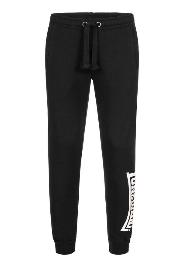 Damskie spodnie dresowe Lonsdale Bickenhill. Kolor: czarny. Materiał: dresówka. Sport: bieganie