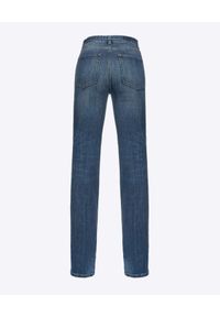 Pinko - PINKO - Spodnie jeansowe Flare. Stan: podwyższony. Kolor: niebieski