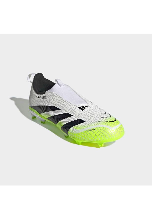 Adidas - Buty piłkarskie dla dzieci ADIDAS Predator League Laceless FG/MG. Szerokość cholewki: normalna. Sport: piłka nożna