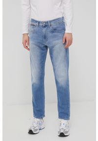 Tommy Jeans jeansy REV BF1132 męskie. Kolor: niebieski
