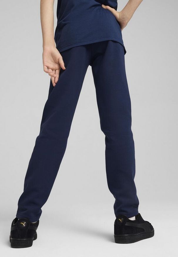 Puma - Młodzieżowe spodnie Portugalia Casuals PUMA Persian Blue Sunny Yellow. Kolor: żółty, wielokolorowy, niebieski