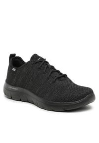 skechers - Sneakersy Skechers Summits Doharis 232394/BBK Black. Kolor: czarny. Materiał: materiał #1