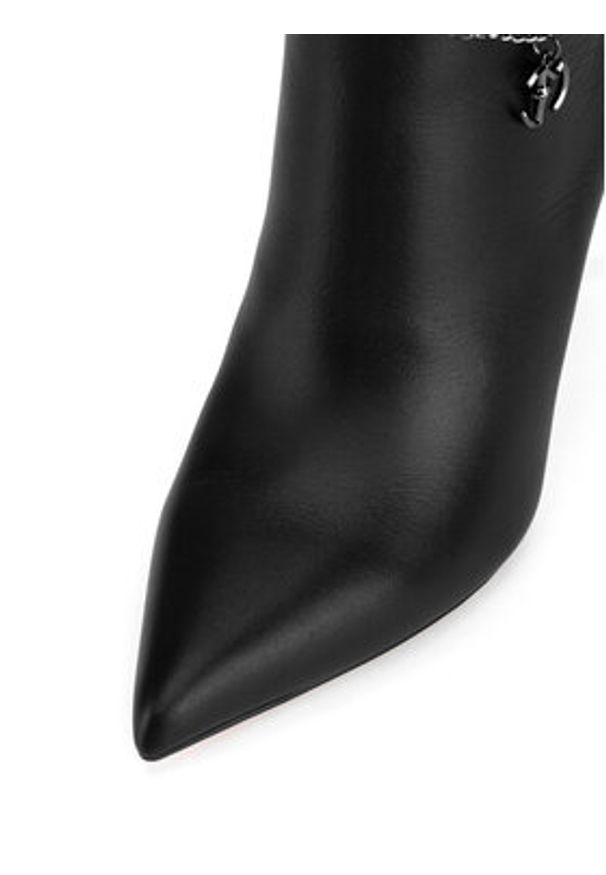 Eva Minge Botki HESSA-TO926-201 Czarny. Kolor: czarny. Materiał: skóra