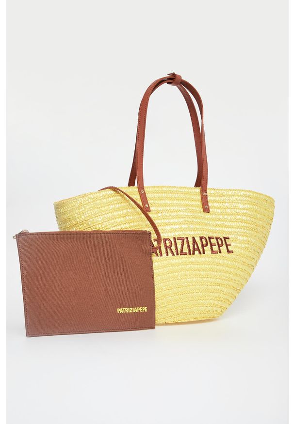 Patrizia Pepe - Torebka damska koszyk PATRIZIA PEPE