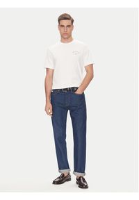 TOMMY HILFIGER - Tommy Hilfiger T-Shirt Hotel MW0MW39352 Biały Regular Fit. Kolor: biały. Materiał: bawełna #4