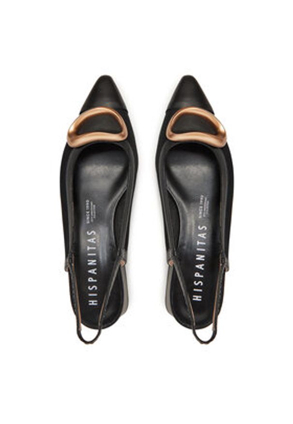 Hispanitas Czółenka Dali HV253955 Czarny. Kolor: czarny. Materiał: skóra