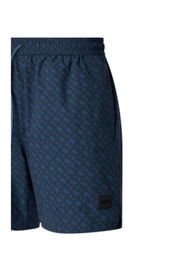 BOSS Szorty kąpielowe Vale 50534343 Granatowy Regular Fit. Kolor: niebieski. Materiał: syntetyk