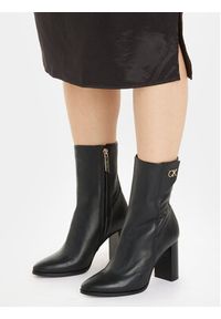 Calvin Klein Botki Cup Heel Ankle Boot W/Hw 80 HW0HW01750 Czarny. Kolor: czarny #4