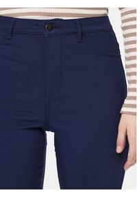 Pieces Jegginsy 17080560 Granatowy Skinny Fit. Kolor: niebieski
