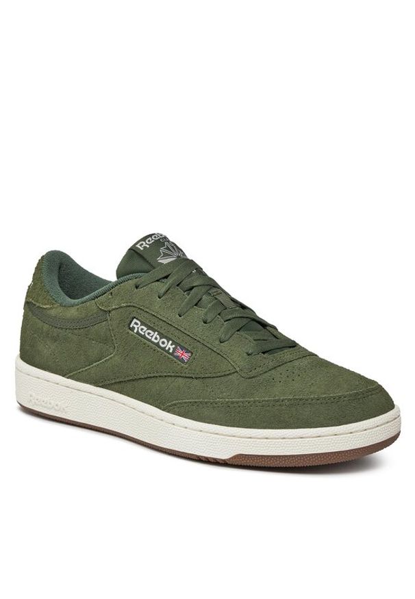 Reebok Buty Club C 85 ID9264 Zielony. Kolor: zielony. Materiał: zamsz, skóra. Model: Reebok Club, Reebok Classic