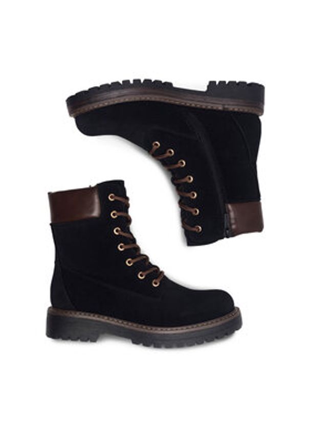 Jenny Fairy Trzewiki LUCIE WS2911-01 Czarny. Kolor: czarny