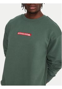 Quiksilver Bluza Dna EQYFT05120 Zielony Oversize. Kolor: zielony. Materiał: bawełna #4