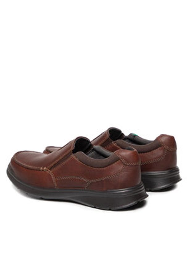 Clarks Półbuty Cotrell Free 261315667 Brązowy. Kolor: brązowy. Materiał: skóra
