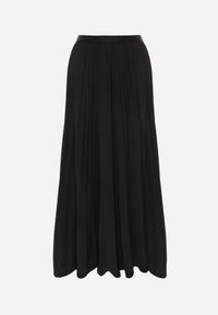 Renee - Czarna Spódnica High Waist Zdobiona Drobnym Plisowaniem Aniope. Okazja: na co dzień. Stan: podwyższony. Kolor: czarny. Wzór: aplikacja. Styl: elegancki, casual #2