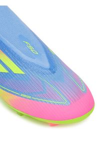 Adidas - adidas Buty do piłki nożnej F50 League Laceless Firm/Multi-Ground IE1240 Granatowy. Kolor: niebieski. Materiał: materiał