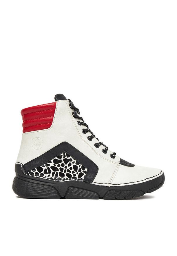 Trzewiki Rieker. Kolor: biały