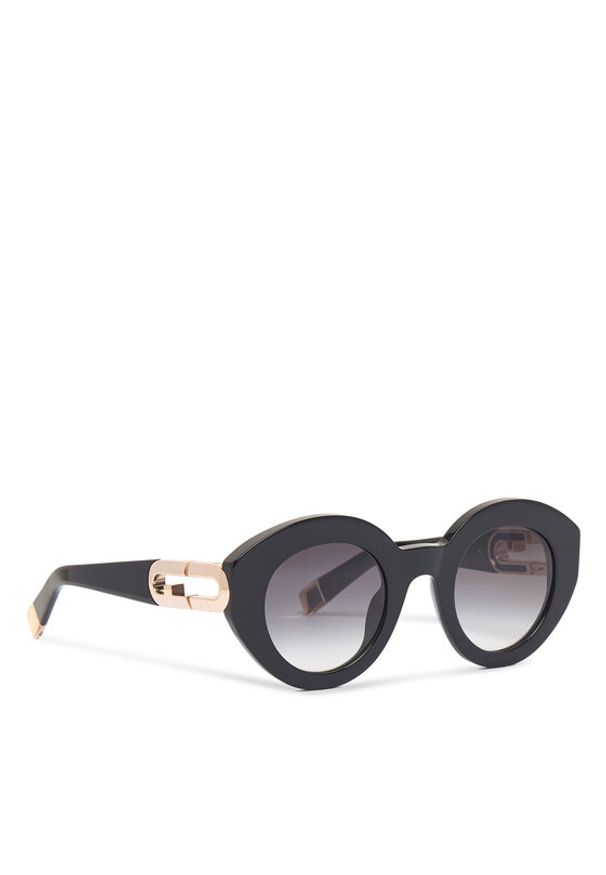 Furla Okulary przeciwsłoneczne WD00157 A.0116 CN O6000 Czarny. Kolor: czarny