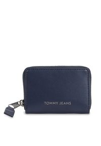 Tommy Jeans Mały Portfel Damski Tjw Ess Must Small Za AW0AW15833 Granatowy. Kolor: niebieski. Materiał: skóra