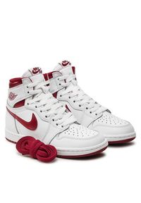 Nike Sneakersy Air Jordan 1 Hi 85 BQ4422 161 Biały. Kolor: biały. Materiał: skóra. Model: Nike Air Jordan #2