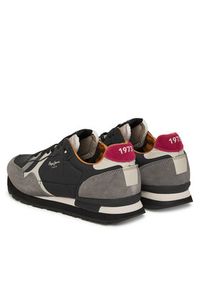 Pepe Jeans Sneakersy Brit Prints M PMS400002 Szary. Kolor: szary. Materiał: materiał #6