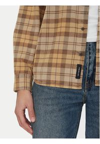 Vans Koszula Nate VN000M10 Beżowy Regular Fit. Kolor: beżowy. Materiał: bawełna #4