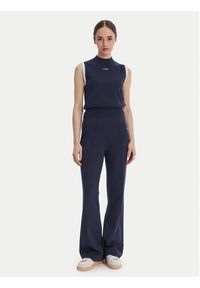 Guess Sweter 181078 Niebieski Classic Fit. Kolor: niebieski. Materiał: syntetyk #3