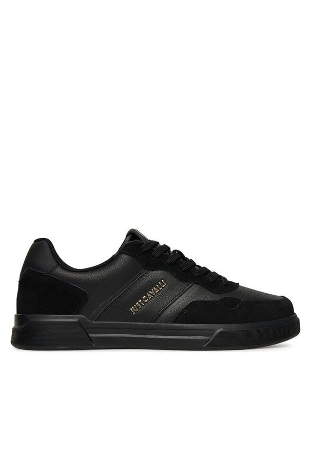Sneakersy Just Cavalli. Kolor: czarny