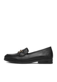 Rieker Loafersy 46262-01 Czarny. Kolor: czarny. Materiał: skóra #7
