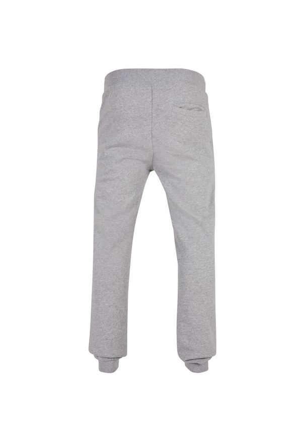 BUILD YOUR BRAND - Spodnie Dresowe Unisex Dla Dorosłych Z Bawełny Organicznej. Kolor: szary. Materiał: dresówka, bawełna