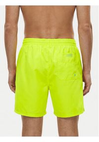 Guess Szorty kąpielowe F6GT24 WG282 MEDIUM Zielony Regular Fit. Kolor: zielony. Materiał: syntetyk #3