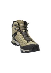 Buty trekkingowe męskie MEINDL Top Trail Mid GTX, z membraną Gore-Tex. Kolor: czarny, zielony, wielokolorowy. Technologia: Gore-Tex. Sport: turystyka piesza