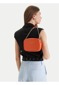 Patrizia Pepe Torebka CB0071/L001-R877 Pomarańczowy. Kolor: pomarańczowy. Materiał: skórzane #1