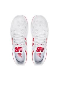 New Balance Sneakersy BB480LTR Biały. Kolor: biały. Materiał: skóra