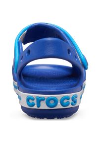 Sandały Crocs Crocband, Dzieci. Kolor: niebieski. Materiał: materiał, syntetyk