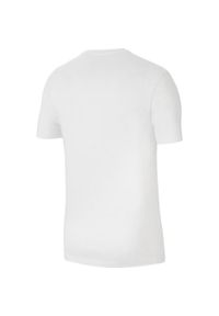 Nike - Męska Koszulka Park 20 DriFIT. Kolor: biały. Sport: turystyka piesza