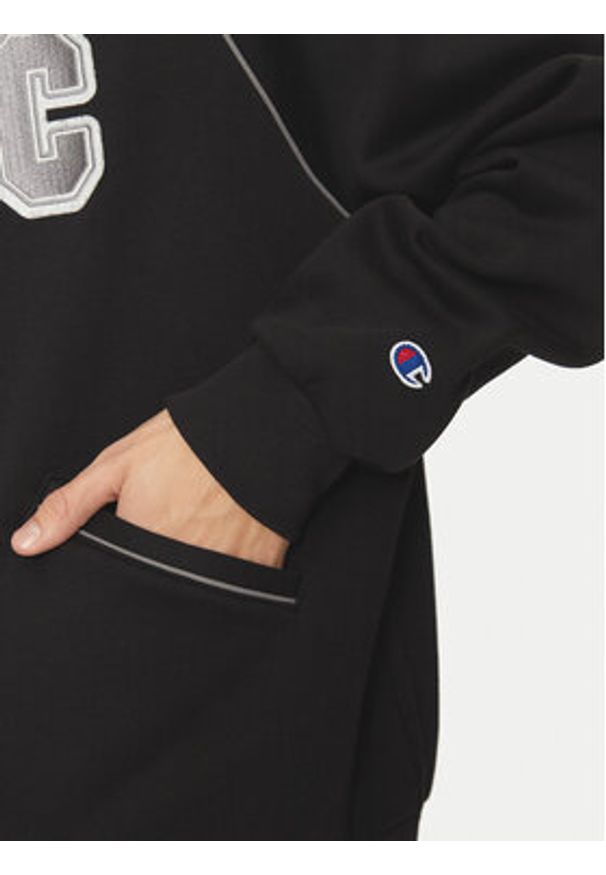 Champion Bluza 220443 Czarny Loose Fit. Kolor: czarny. Materiał: bawełna