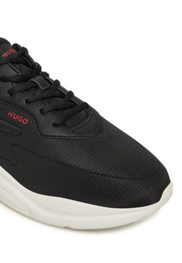 Hugo - HUGO Sneakersy Leon 50552689 Czarny. Kolor: czarny. Materiał: materiał