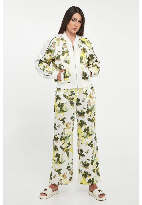 Liu Jo - Kurtka damska dwustronna ze wzorem LIU JO